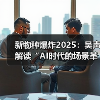 新物种爆炸2025:吴声解读“AI时代的场景革命”(图2) 新物种爆炸2025:吴声解读“AI时代的场景革命”(图2)