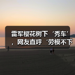 雷军樱花树下‘秀车’,网友直呼‘劳模不下班’(图3) 雷军樱花树下‘秀车’,网友直呼‘劳模不下班’(图3)