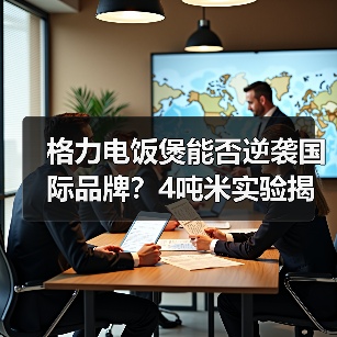 格力电饭煲能否逆袭国际品牌？4吨米实验揭