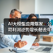 AI大模型应用爆发,公司利润逆势增长超去年(图4) AI大模型应用爆发,公司利润逆势增长超去年(图4)