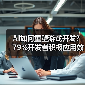 AI如何重塑游戏开发?79%开发者积极应用效率提升显著(图1) AI如何重塑游戏开发?79%开发者积极应用效率提升显著(图1)