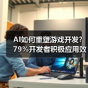 AI如何重塑游戏开发?79%开发者积极应用效率提升显著(图4) AI如何重塑游戏开发?79%开发者积极应用效率提升显著(图4)