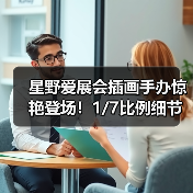星野爱展会插画手办惊艳登场!1/7比例细节解析(图1) 星野爱展会插画手办惊艳登场!1/7比例细节解析(图1)