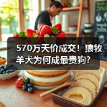 570万天价成交！狼牧羊犬为何成最贵狗？（图1）