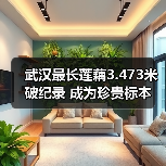 武汉最长莲藕3.473米破纪录 成为珍贵标本(图3) 武汉最长莲藕3.473米破纪录 成为珍贵标本(图3)