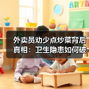 外卖员劝少点炒菜背后真相:卫生隐患如何破解?(图4) 外卖员劝少点炒菜背后真相:卫生隐患如何破解?(图4)
