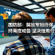 国防部:解放军始终保持高度戒备 坚决挫败任何“台独”妄动(图2) 国防部:解放军始终保持高度戒备 坚决挫败任何“台独”妄动(图2)