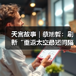天宫故事｜蔡旭哲：刷新“重返太空最短间隔”的纪录（图1）
