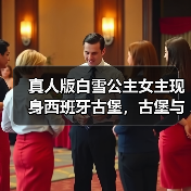真人版白雪公主女主现身西班牙古堡，古堡与美人更配？（图1）