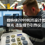 蜘蛛侠2099利爪设计图曝光 造型细节引热议(图3) 蜘蛛侠2099利爪设计图曝光 造型细节引热议(图3)