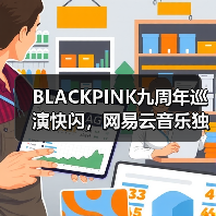 BLACKPINK九周年巡演快闪,网易云音乐独家打造沉浸体验(图2) BLACKPINK九周年巡演快闪,网易云音乐独家打造沉浸体验(图2)