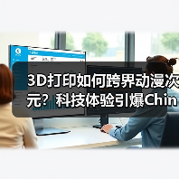 3D打印如何跨界动漫次元?科技体验引爆ChinaJoy(图1) 3D打印如何跨界动漫次元?科技体验引爆ChinaJoy(图1)