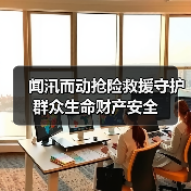 闻汛而动抢险救援守护群众生命财产安全（图1）