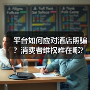 平台如何应对酒店照骗？消费者维权难在哪？