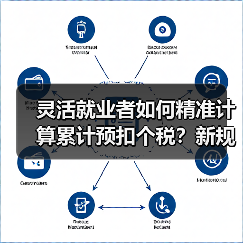 灵活就业者如何精准计算累计预扣个税？新规