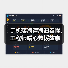 手机落海遭海浪吞噬,工程师暖心救援故事(图3) 手机落海遭海浪吞噬,工程师暖心救援故事(图3)