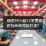 烧伤95%的12岁男孩如何与林丹同场对决