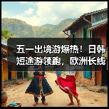 五一出境游爆热!日韩短途游领跑,欧洲长线成新宠?(图4) 五一出境游爆热!日韩短途游领跑,欧洲长线成新宠?(图4)