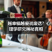 越幸福越爱说废话？心理学研究揭秘真相（图1）