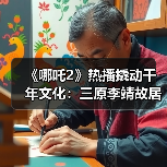 《哪吒2》热播撬动千年文化:三原李靖故居沉浸式亲子游体验(图2) 《哪吒2》热播撬动千年文化:三原李靖故居沉浸式亲子游体验(图2)