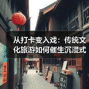 从打卡变入戏:传统文化旅游如何催生沉浸式体验新风潮(图2) 从打卡变入戏:传统文化旅游如何催生沉浸式体验新风潮(图2)