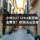 小米SU7 Ultra车标竟含黄金？抠标违法后果堪忧（图2）