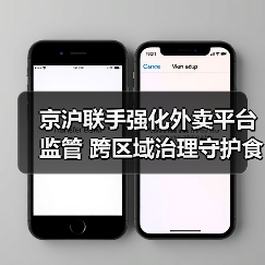 京沪联手强化外卖平台监管 跨区域治理守护