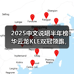 2025中文说唱半年榜：华云龙KLE双冠
