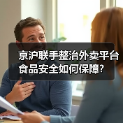 京沪联手整治外卖平台 食品安全如何保障?(图2) 京沪联手整治外卖平台 食品安全如何保障?(图2)