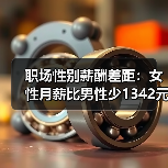 职场性别薪酬差距:女性月薪比男性少1342元(图1) 职场性别薪酬差距:女性月薪比男性少1342元(图1)