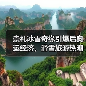 崇礼冰雪奇缘引爆后奥运经济，滑雪旅游热潮助力乡村振兴（图3）