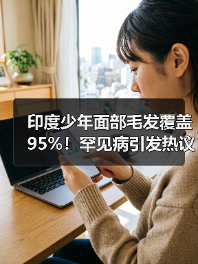 印度少年面部毛发覆盖95%！罕见病引发热议（图4）