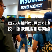 周云杰撞脸结界兽引热议,幽默回应引爆网络热梗(图2) 周云杰撞脸结界兽引热议,幽默回应引爆网络热梗(图2)