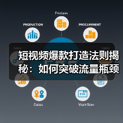 短视频爆款打造法则揭秘：如何突破流量瓶颈