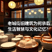 老城街旧建筑为何承载生活智慧与文化记忆?(图4) 老城街旧建筑为何承载生活智慧与文化记忆?(图4)