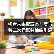 初音未来摇薯条？麦当劳二次元联名神曲引爆热潮（图3）