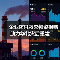 企业防汛救灾物资捐赠 助力华北灾后重建（图1）