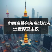 中国海警台东海域执法巡查捍卫主权（图1）