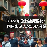 2024年旅游数据揭秘：国内出游人次56亿激增14.8%（图4）