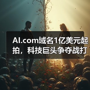 AI.com域名1亿美元起拍，科技巨头争夺战打响？（图1）
