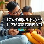 17岁少年教科书式救人！这场善意传递你学到了吗（图2）
