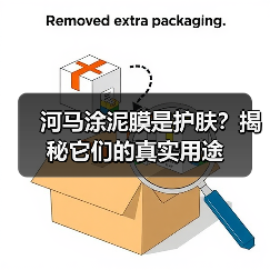 河马涂泥膜是护肤？揭秘它们的真实用途（图1）