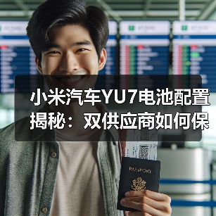 小米汽车YU7电池配置揭秘：双供应商如何保障续航与安全？（图1）