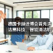 德国卡赫进博会首秀清洁黑科技，智能清洁机器人惊艳亮相（图2）