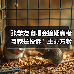 张学友演唱会撞期高考引家长投诉！主办方紧急延期（图1）