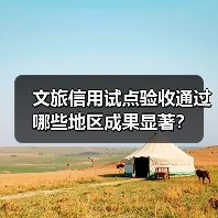 文旅信用试点验收通过 哪些地区成果显著？