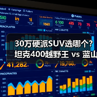 30万硬派SUV选哪个？坦克400越野王 vs 蓝山豪华驾控（图3）