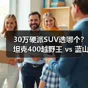 30万硬派SUV选哪个？坦克400越野王 vs 蓝山豪华驾控（图4）
