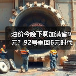 油价今晚下调加满省9元？92号重回6元时代（图3）