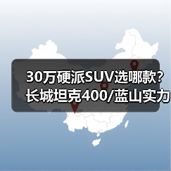 30万硬派SUV选哪款?长城坦克400/蓝山实力出众(图1) 30万硬派SUV选哪款?长城坦克400/蓝山实力出众(图1)